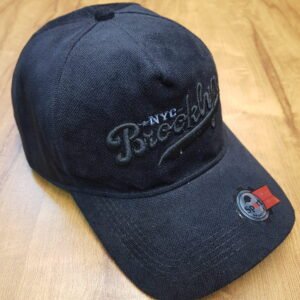 Premium N*C_Embroidered_Baseball_Cap_Black