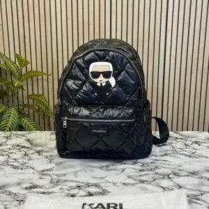 KARL LAGERFELD PREMIUM BAGPACK BIG SIZE (BLACK)