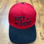 _PREMIUM_NI*E_Just Do It_Red & Black_Snapback Cap