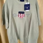 _GA*T_ROUND NECK TEES_LIGHT GREY COLOR