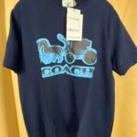 _CO*CH _ROUND NECK TEES_BLUE COLOR_(M SIZE)