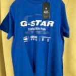 _G ST*R_ROUND NECK TEES_(M SIZE)
