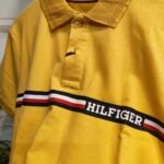 _T*MMY H*LF*GER_POLO TEES_YELLOW COLOR