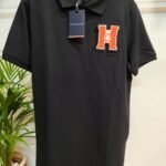 _T*MMY H*LF*GER_POLO TEES_BLACK COLOR