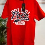 _U* P*LO__ROUND NECK TEES_LIGHT_RED