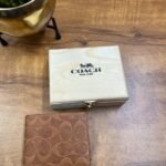 _C*ACH_PREMIUM LEATHER WALLET_WITH BOX