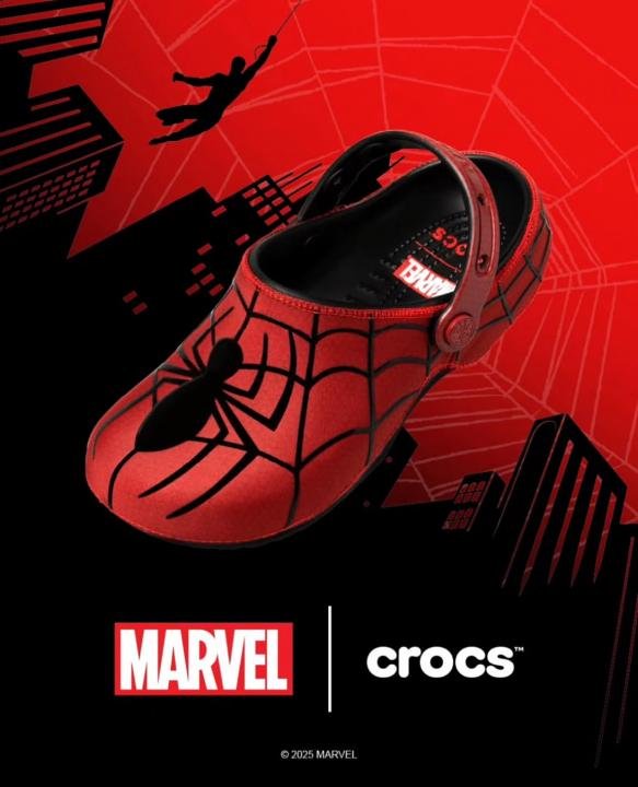 CROCCS X MARVEL RED SPIDERMAN CLOG