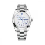 Roleex DateJust 41 Who Cares Im Already Late Dial