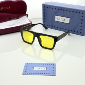 Gucc Yellow Premium Sunglasses