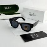 RAYBA BLACK PUFFER Premium Sunglasses