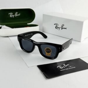 RAYBA BLACK PUFFER Premium Sunglasses