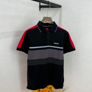 Pum Ferrari Edition Black Polo Premium Collar Neck T-shirt