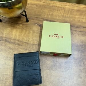 _C*ACH_PREMIUM LEATHER WALLET_WITH BOX