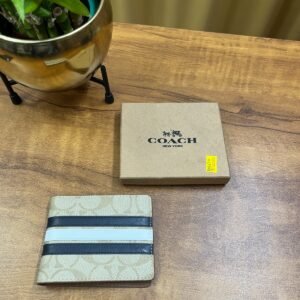 _C*ACH_PREMIUM LEATHER WALLET_WITH BOX