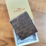 _C*ACH_PREMIUM LEATHER WALLET_WITH BOX