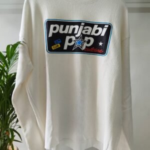Boxy_Fit_T Shirt White (Punjabi Pop Culture)