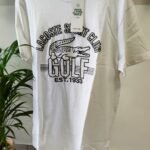 _lAC*ST*_ROUND NECK TEES_WHITE COLOR