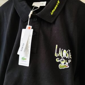 lAC*ST* PREMIUM POLO TEES Black COLOR