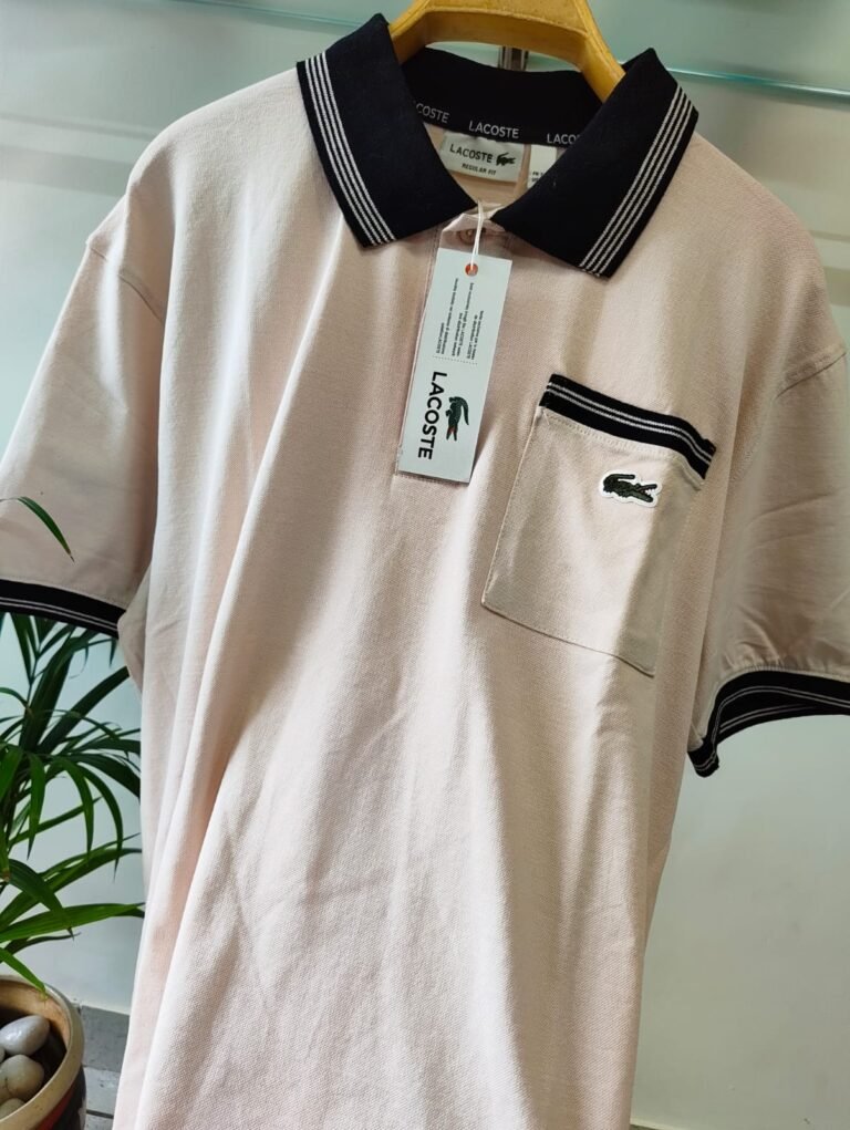 lAC*ST* PREMIUM POLO TEES CREAM COLOR