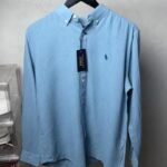 R*LPH L*UREN LINEN SHIRT WITH OG TAG 3082